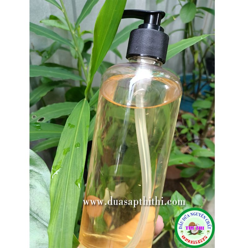 Dầu dừa nguyên chất nhà Lọ 500ml