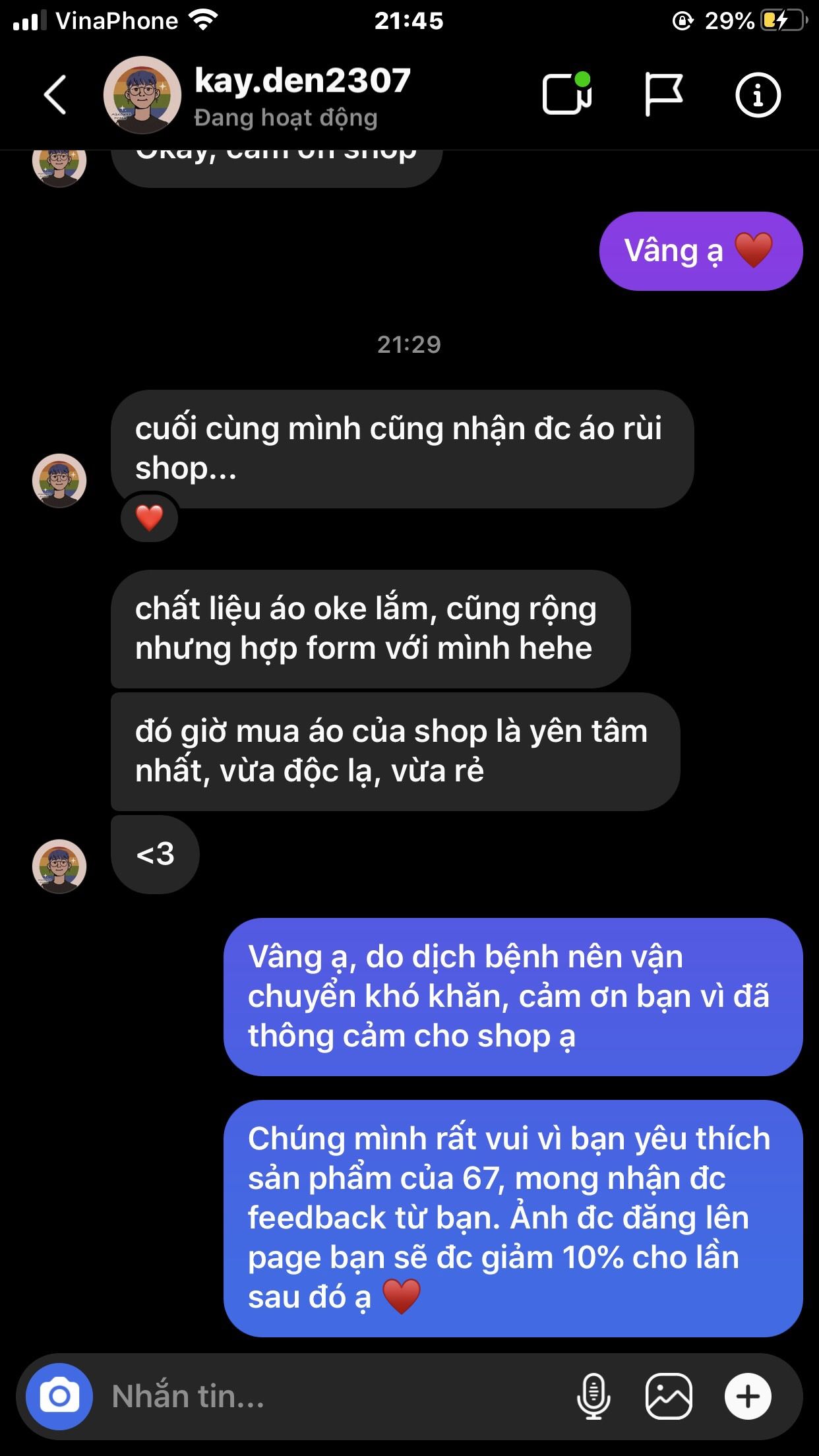 Feedback 16/10