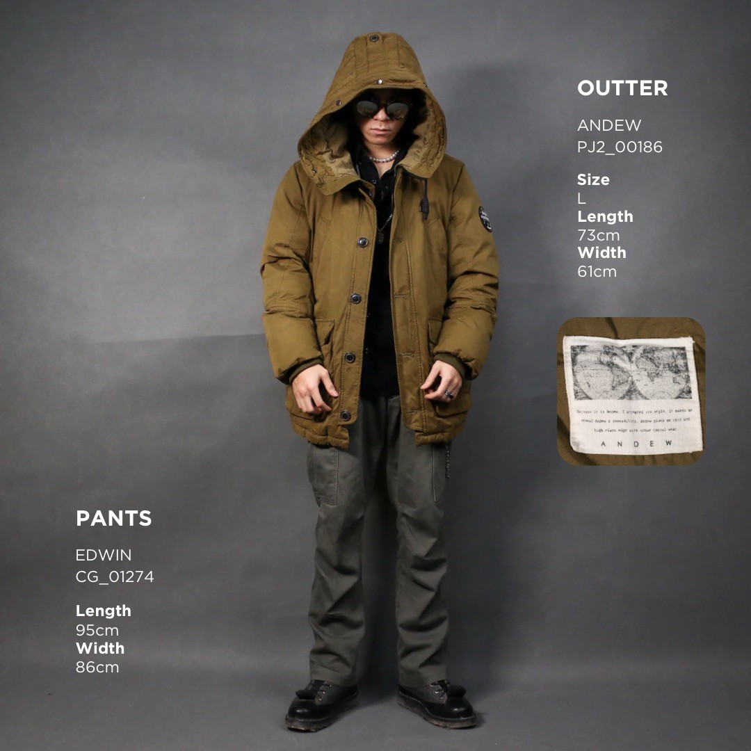 Edwin shop expedition parka