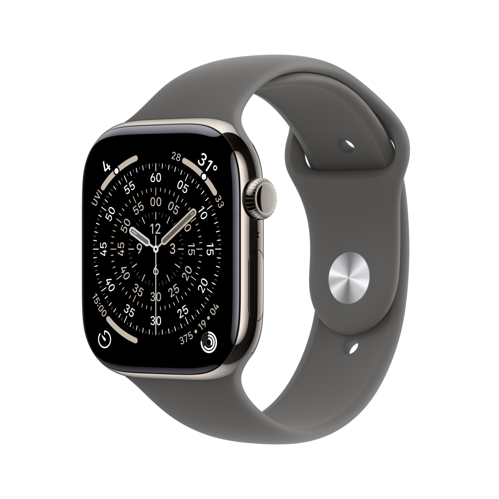Apple Watch Series 11 Titan (GPS + Cellular) 46mm Sport Band size M/L
