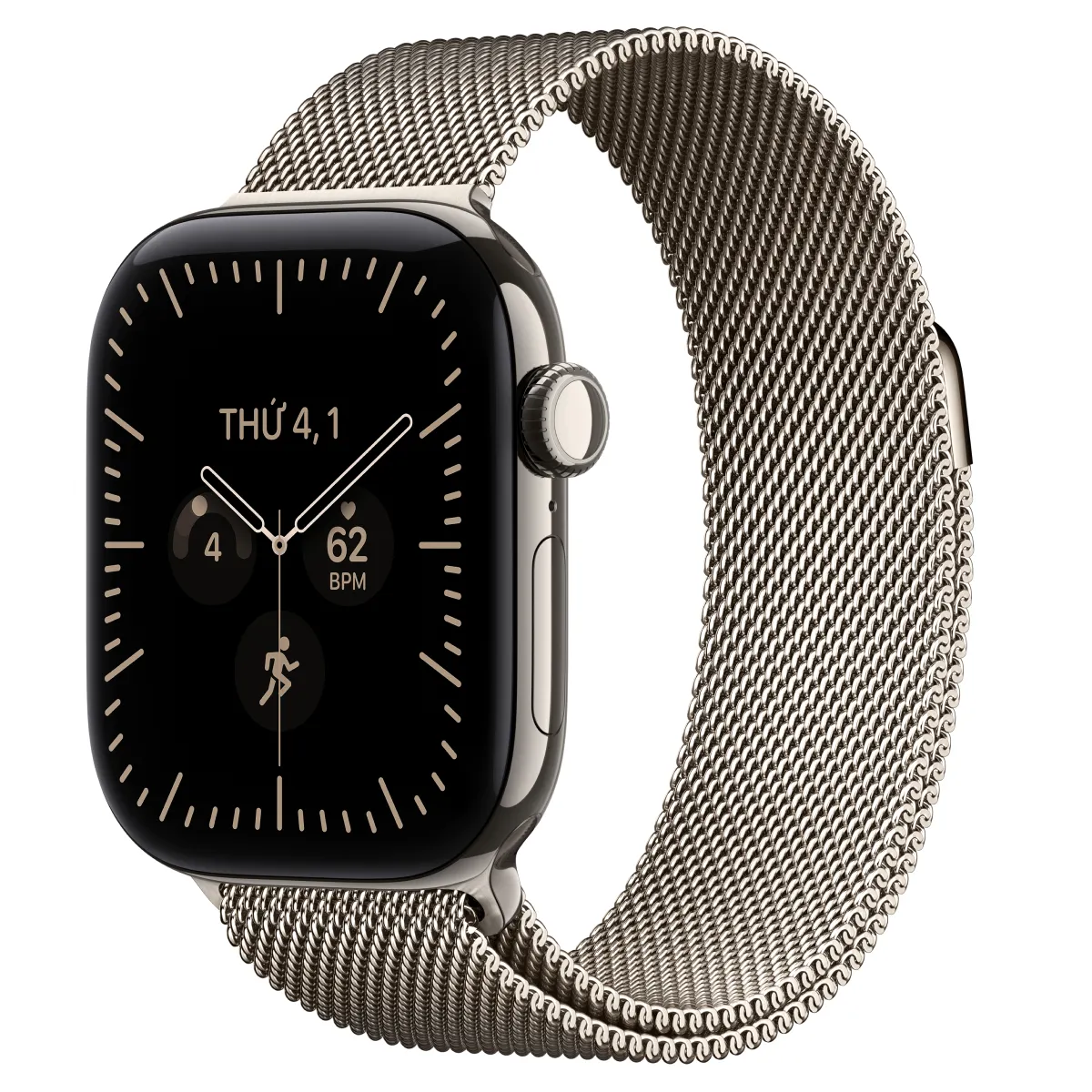 Apple Watch Series 12 42mm (5G) Viền Titan Dây Thép