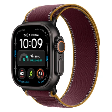Apple Watch Ultra 4 49mm (5G) Viền Titan Dây Trail Size M/L