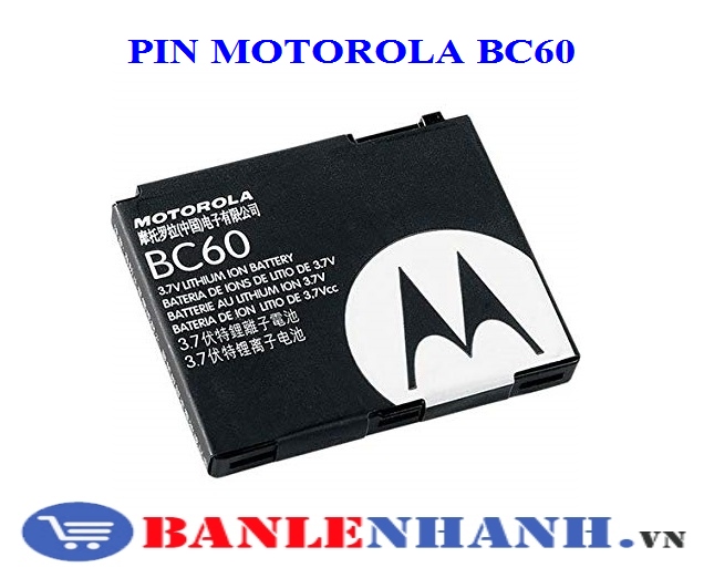 PIN MOTOROLA BC60