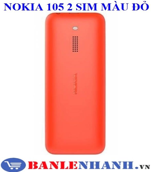 NOKIA 105 2 SIM MÀU ĐỎ