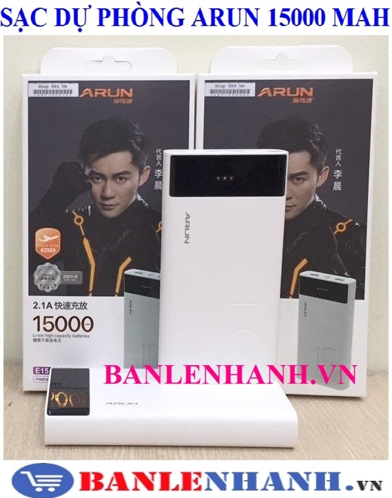 SẠC DỰ PHÒNG ARUN 15000 MAH