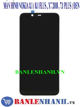 BỘ MÀN HÌNH NOKIA X7 2018 MÀU ĐEN