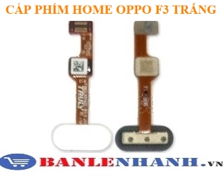 CÁP PHÍM HOME OPPO F3 MÀU TRẮNG