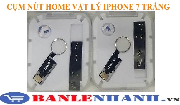 CỤM NÚT HOME VẬT LÝ IPHONE 7 MÀU TRẮNG