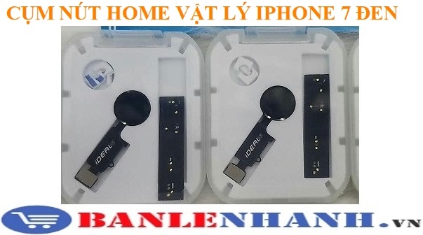 CỤM NÚT HOME VẬT LÝ IPHONE 7 MÀU ĐEN