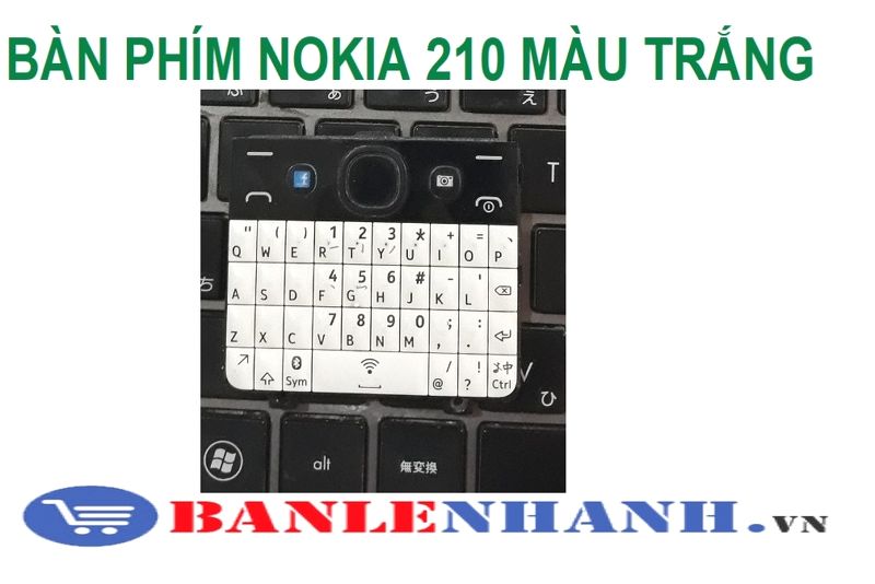 BÀN PHÍM NOKIA 210 MÀU TRẮNG