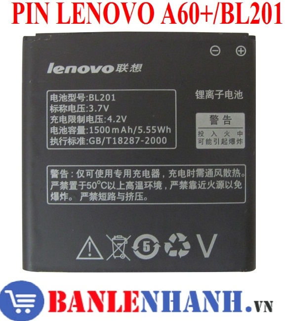 PIN LENOVO A60+BL201