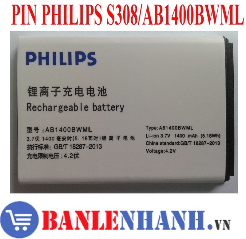 PIN PHILIPS S308