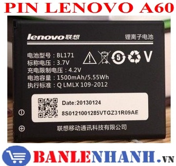 PIN LENOVO A60