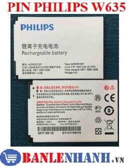 PIN PHILIPS W635