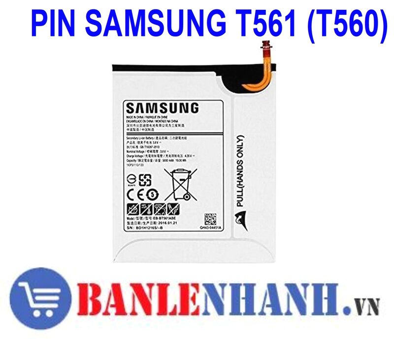 PIN SAMSUNG T561 (T560)