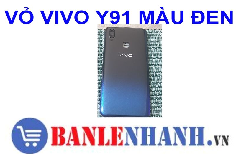 VỎ VIVO Y91 MÀU ĐEN