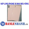 NẮP LƯNG IPHONE XS MAX MÀU HỒNG