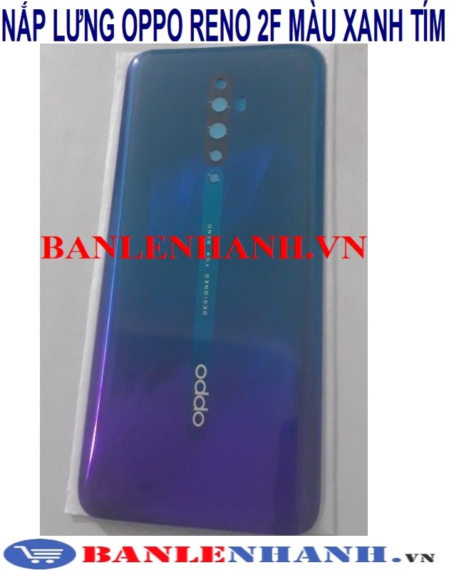 NẮP LƯNG OPPO RENO 2F MÀU XANH TÍM