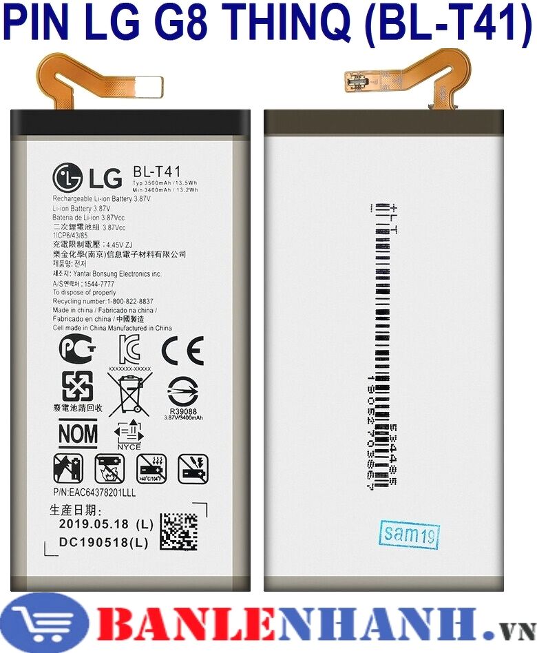 PIN LG G8 THINQ (BL-T41)