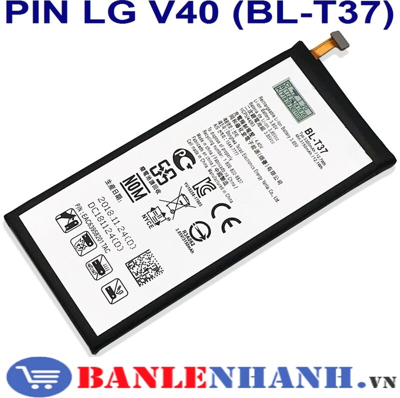 PIN LG V40 (BL-T37)