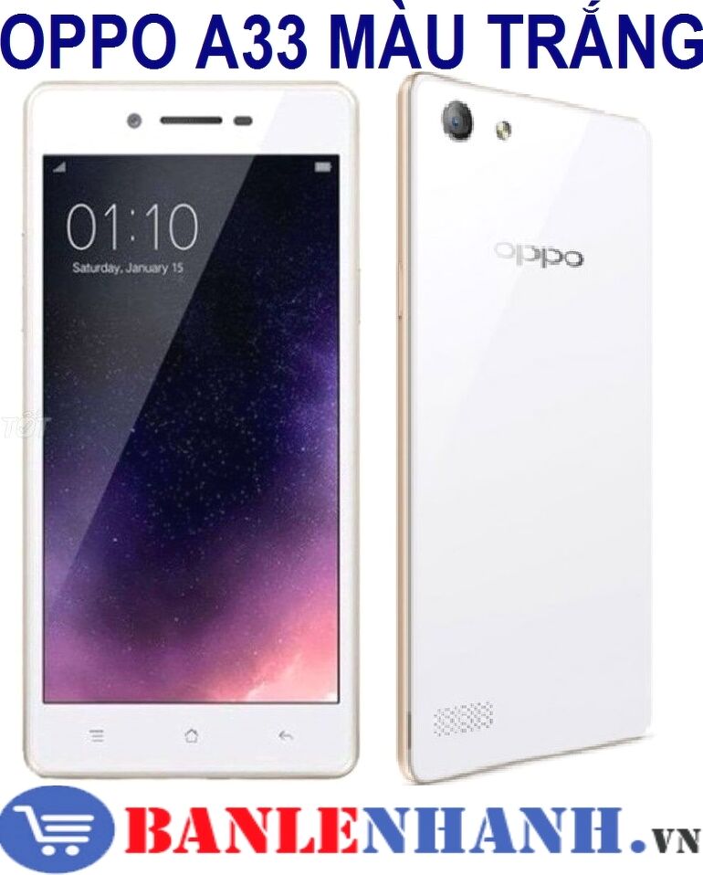 OPPO A33 MÀU TRẮNG