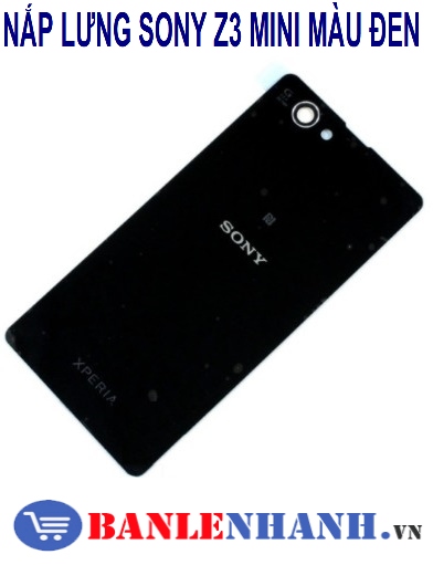 NẮP LƯNG SONY Z1 MINI MÀU ĐEN