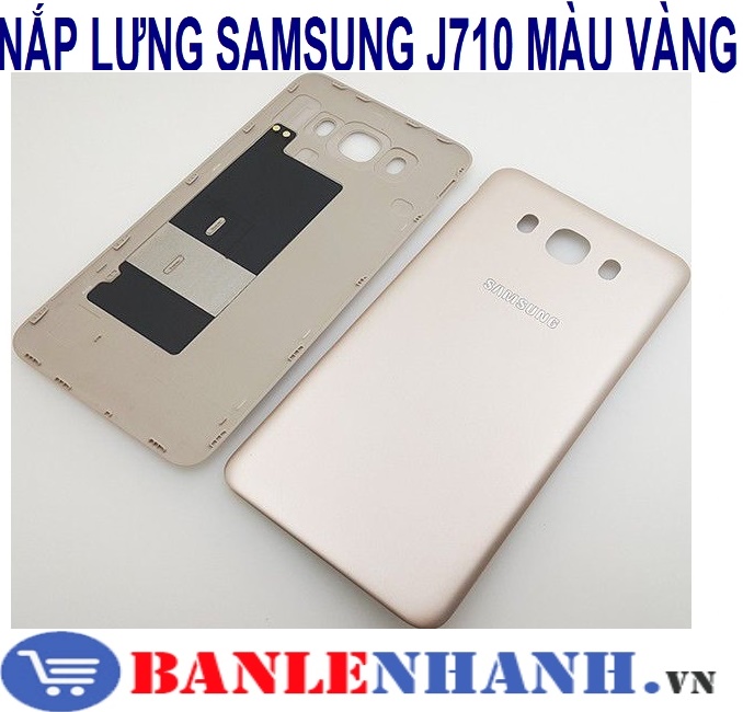 NẮP LƯNG SAMSUNG J710 MÀU VÀNG