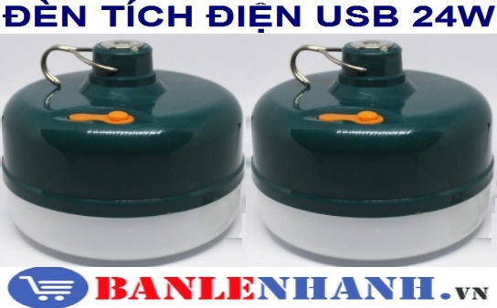 ĐÈN TÍCH ĐIỆN USB 24W