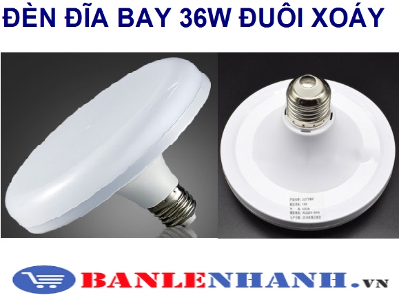 ĐÈN ĐĨA BAY 36W ĐUÔI XOÁY