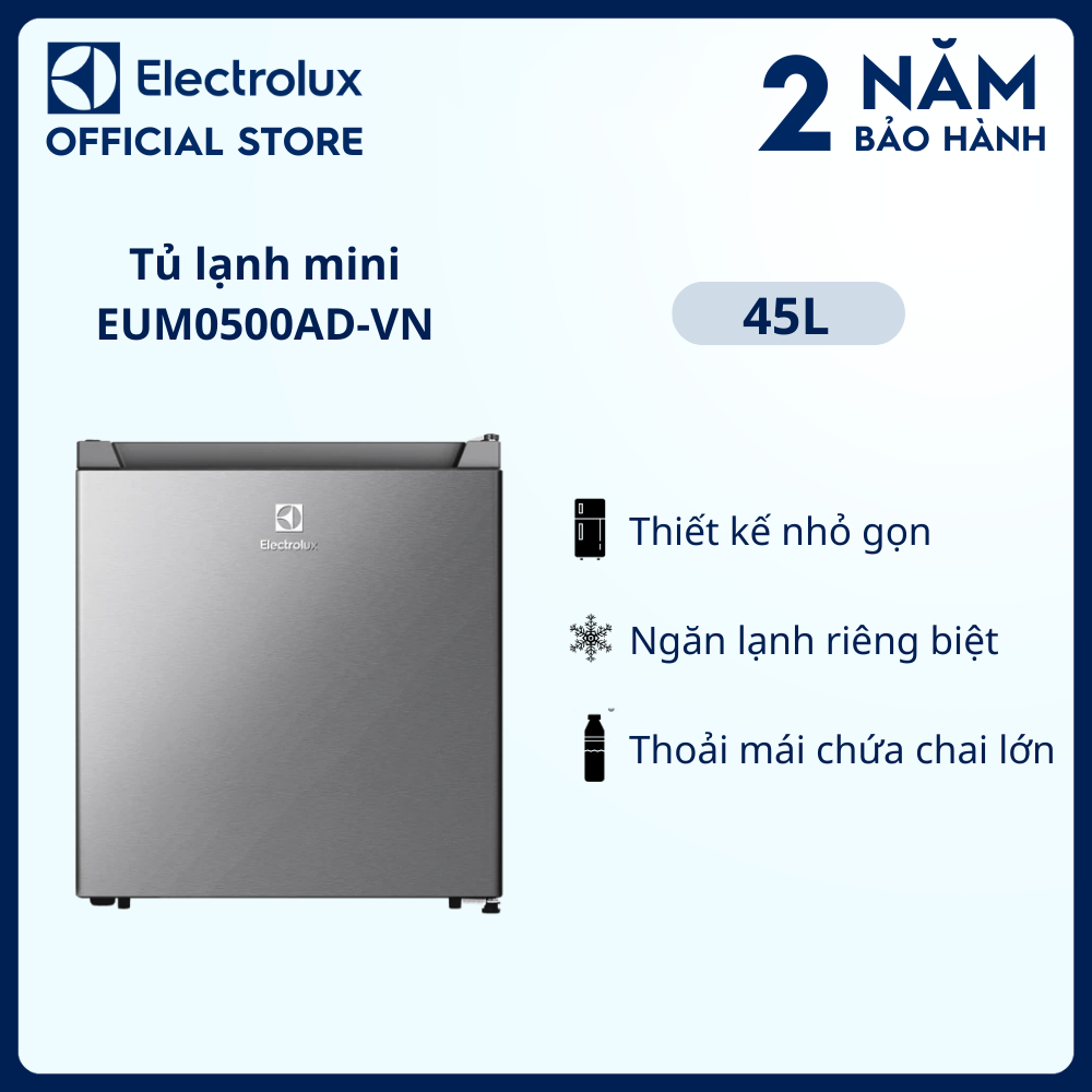 Tủ lạnh Electrolux 45 lít EUM0500AD-VN