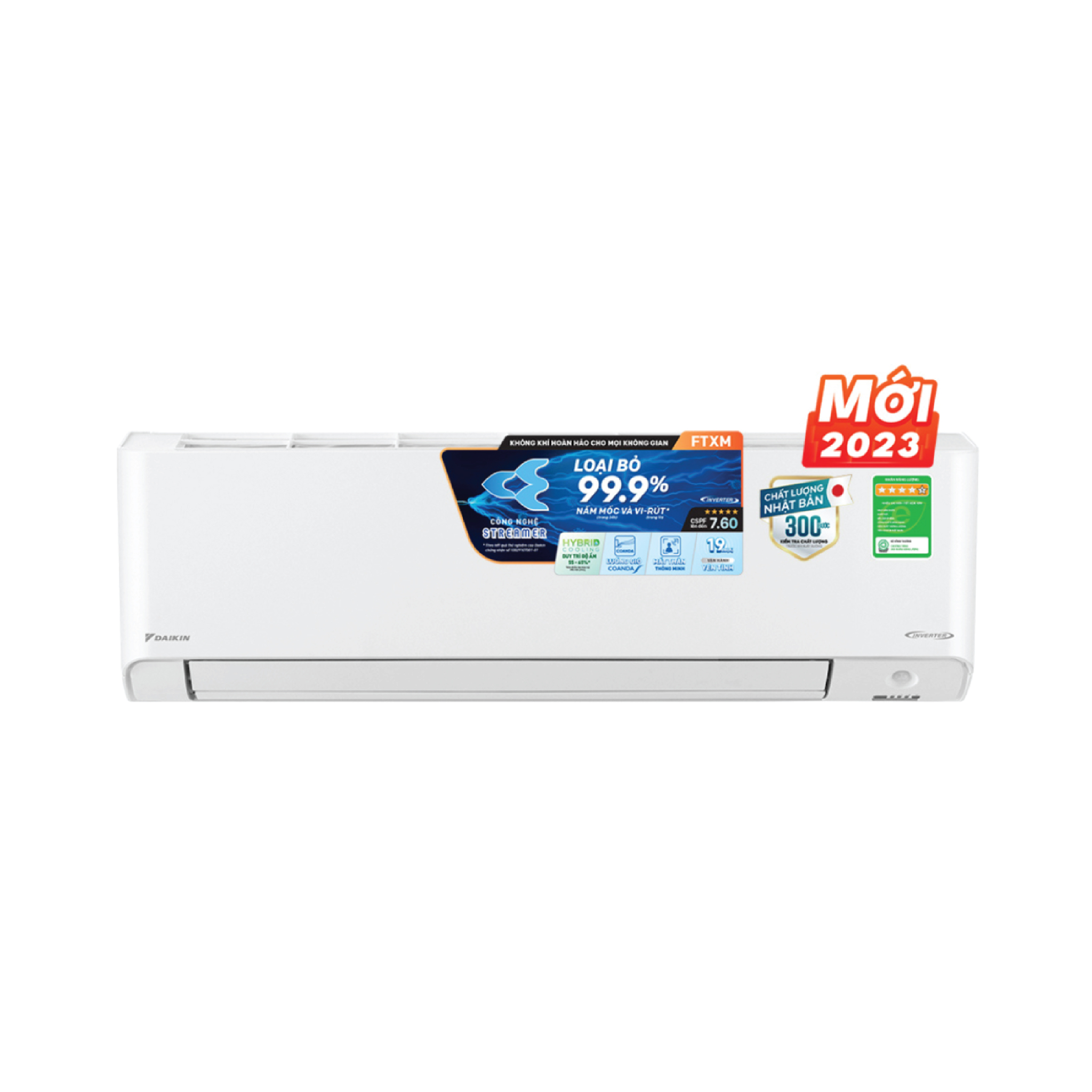 Điều hòa Daikin 2 chiều 24000BTU FTXM71XVMV