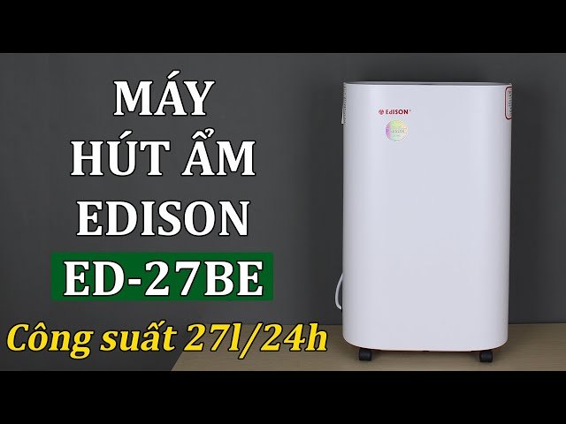 Máy hút ẩm lọc không khí Edison ED-27BE