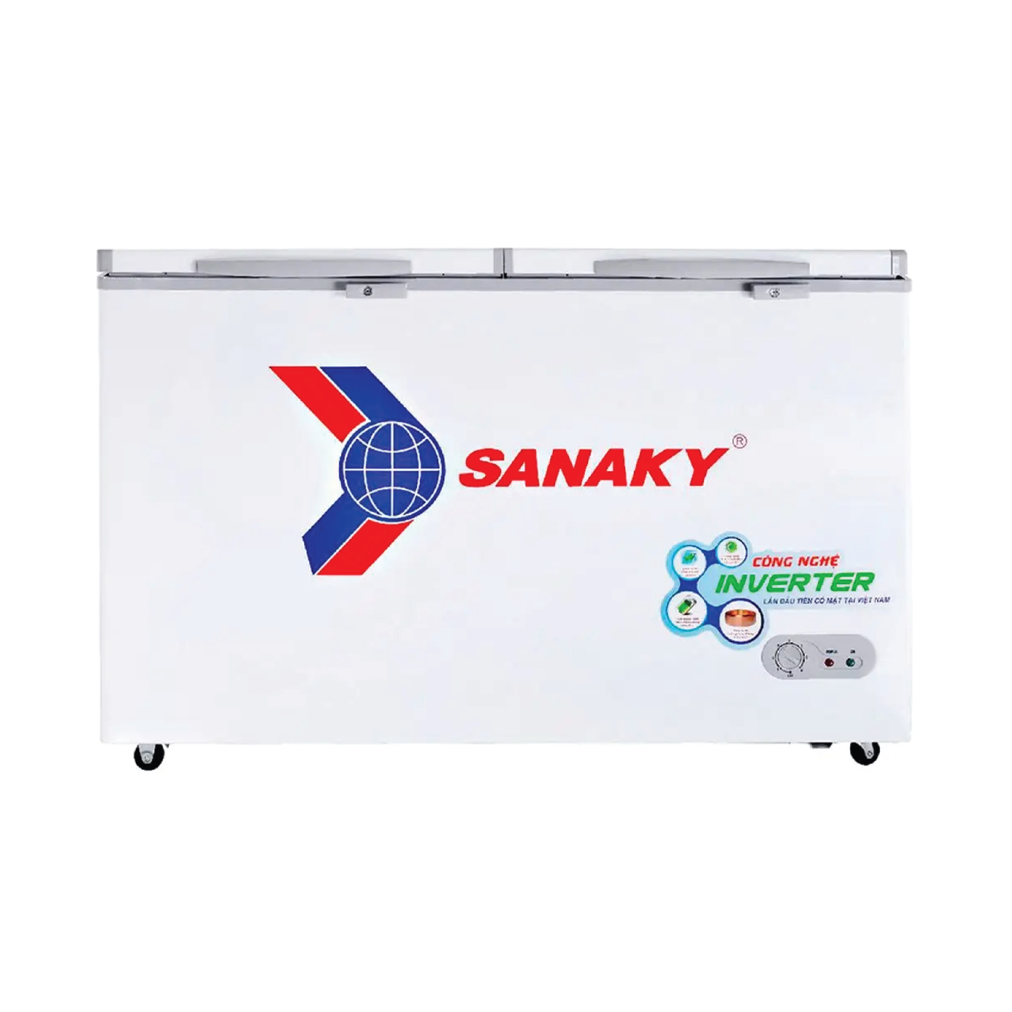 Tủ 1 ngăn đông 2 cửa Inverter Sanaky VH-2899A3 280 lít