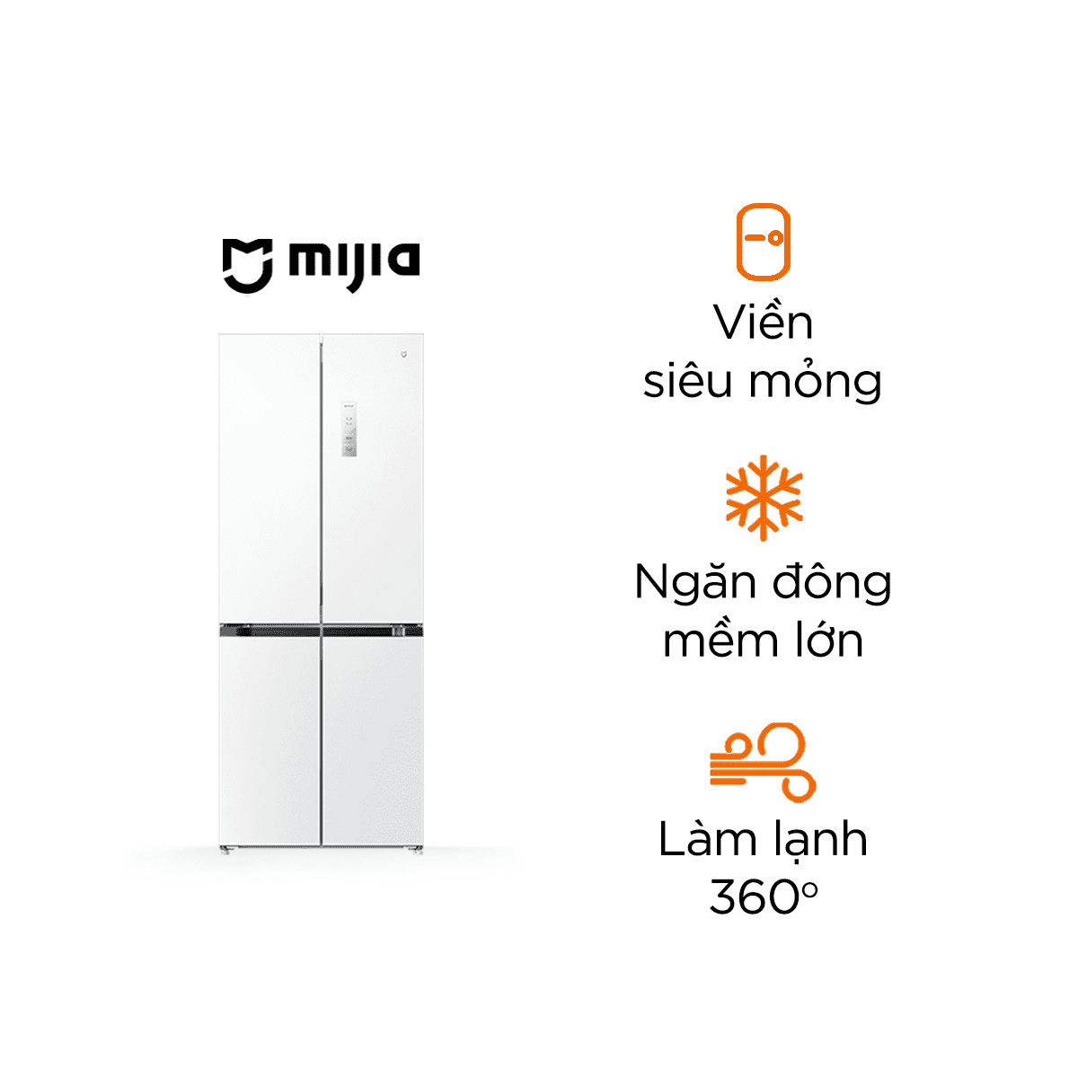 Tủ lạnh 4 cánh Xiaomi Mijia 439L