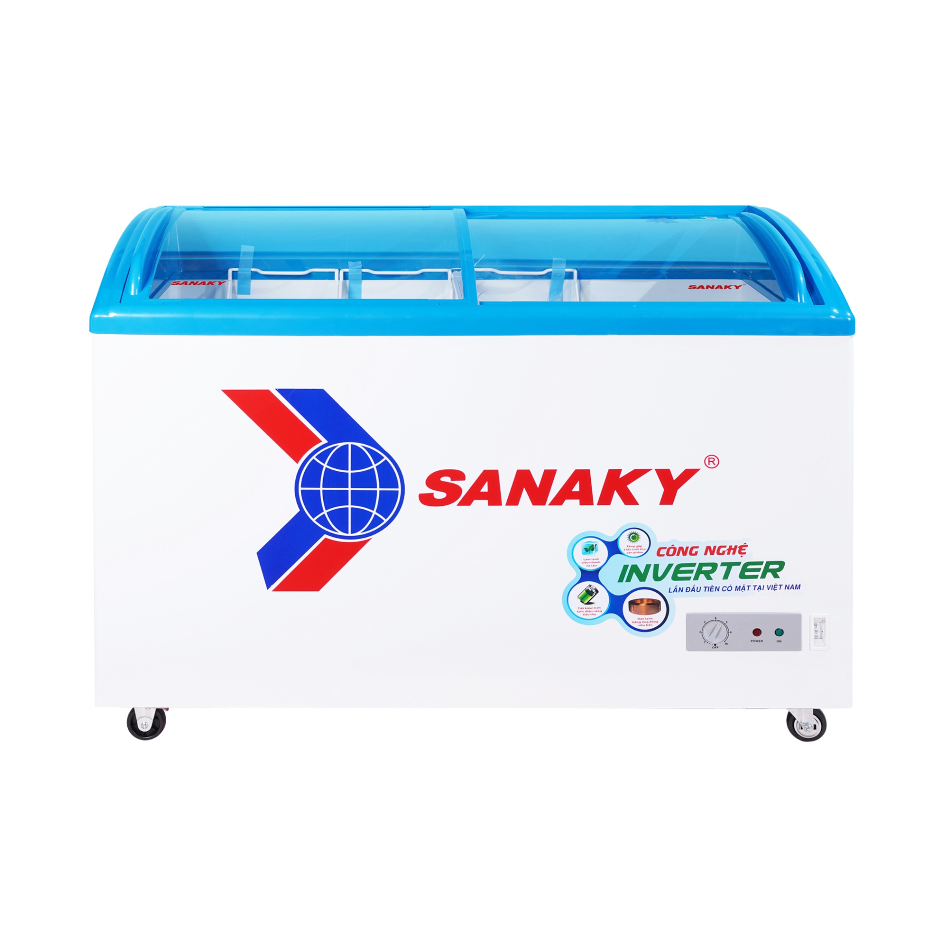 Tủ đông Sanaky Inverter 480 lít VH-4899K3