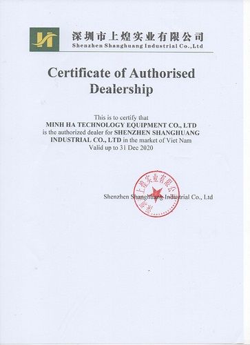 Chứng Nhận Nhà Cung Cấp Thiếc Hàn ShangHuang Tại Việt Nam