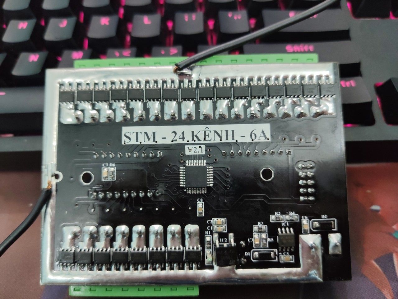 Sửa lỗi không nạp được chương trình trên mạch điều khiển led OneLed Phiên bản sử dụng chip STM