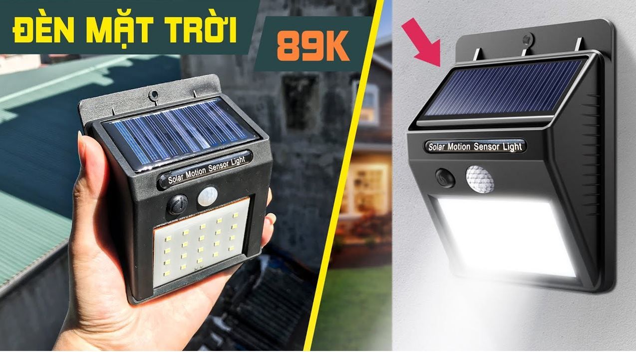 Trên tay đèn năng lượng mặt trời giá rẻ-Banlinhkien.com