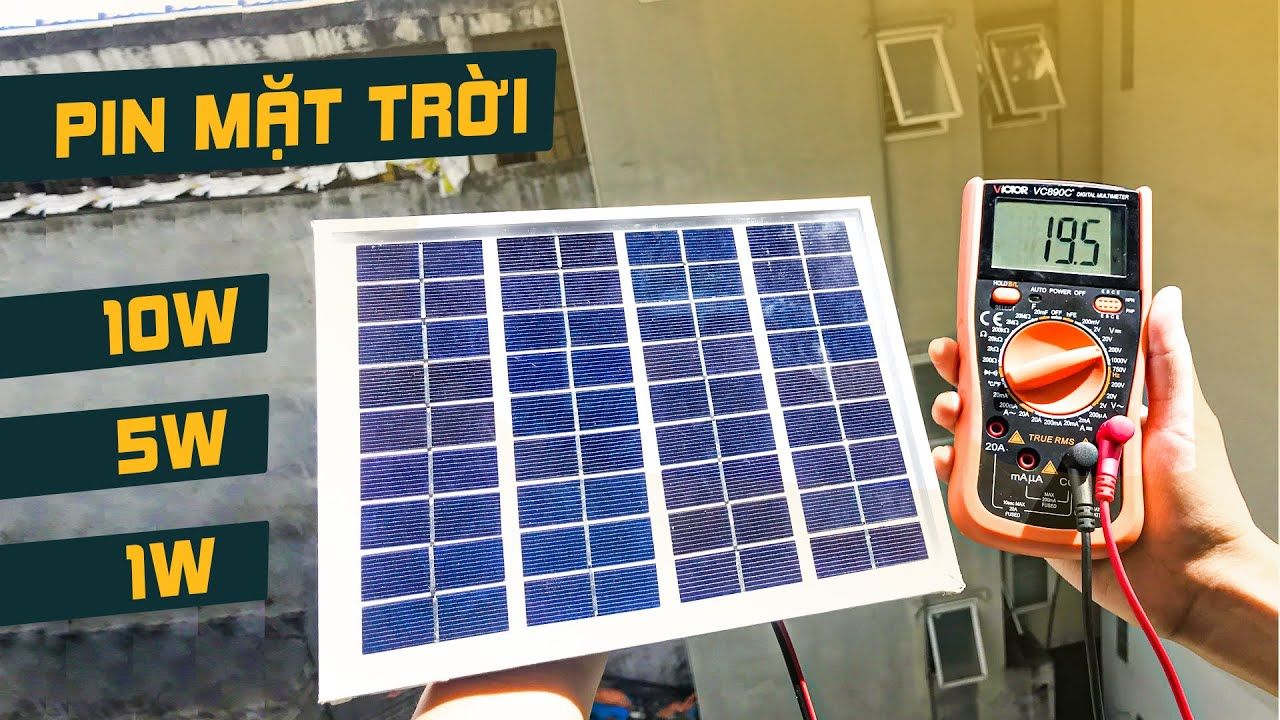 Pin năng lượng mặt trời Mini nào đang HOT nhất tại Banlinhkien?