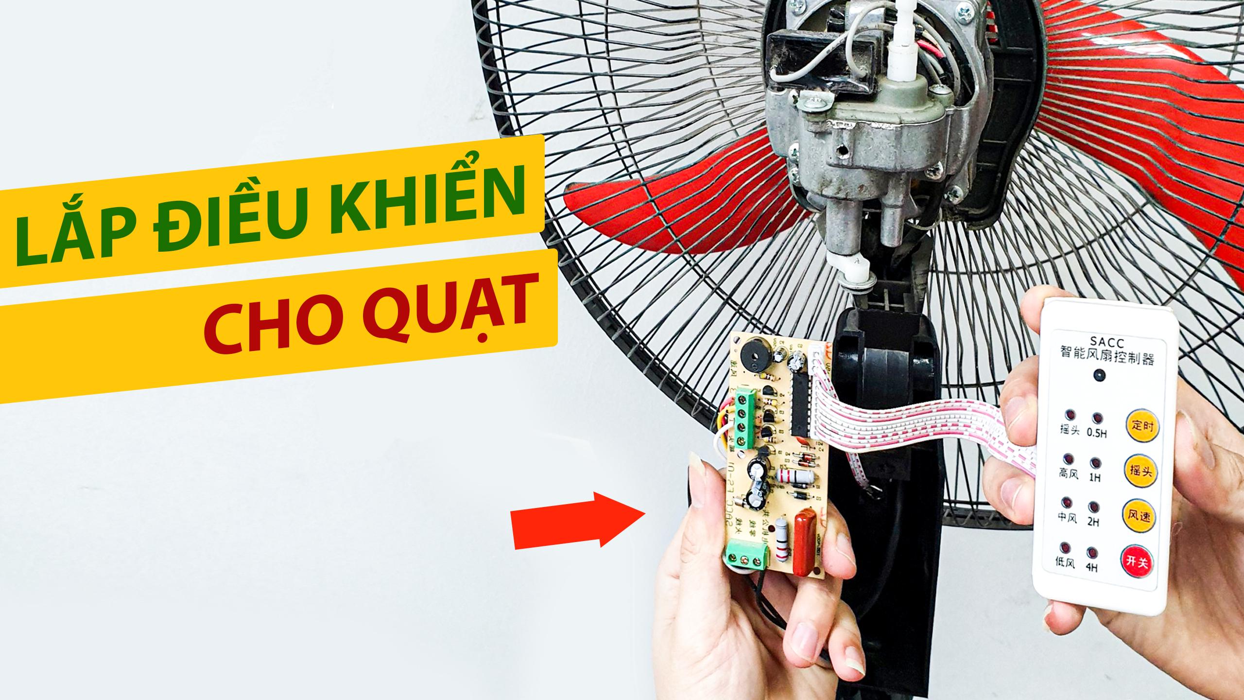 Độ Điều Khiển Từ Xa Cho Quạt