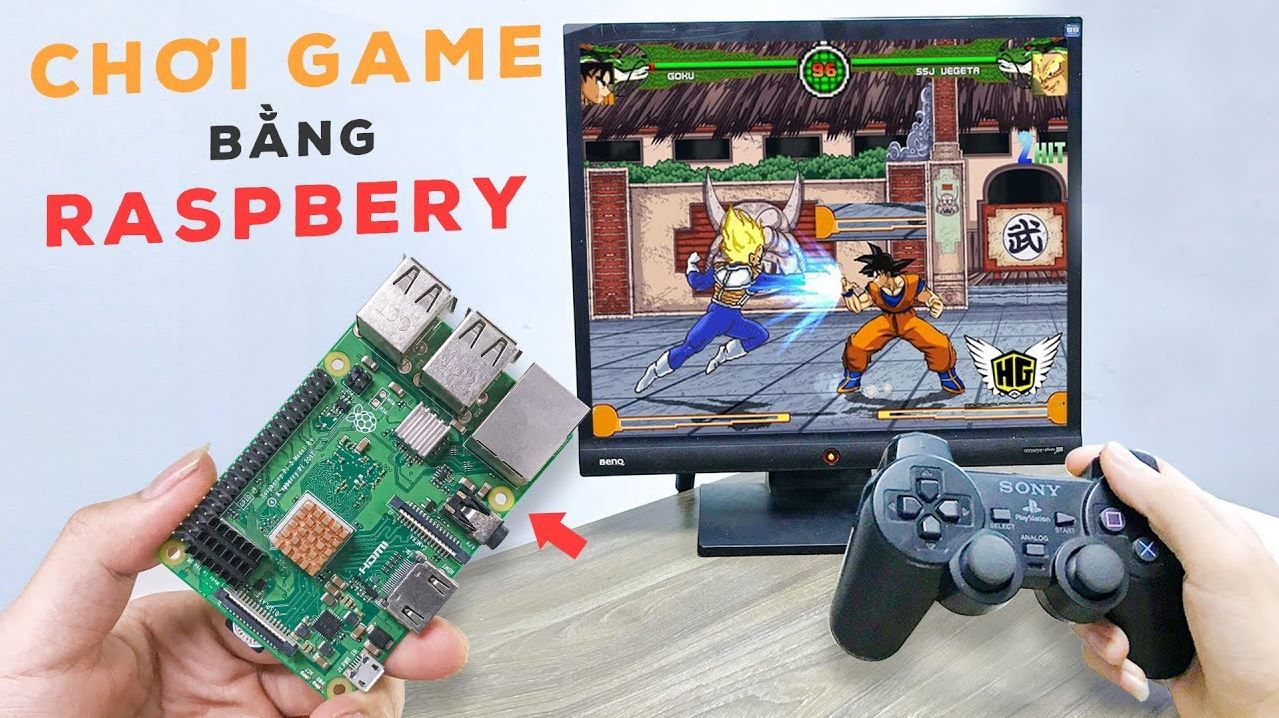Cài giả lập máy chơi game trên Raspberry-Banlinhkien