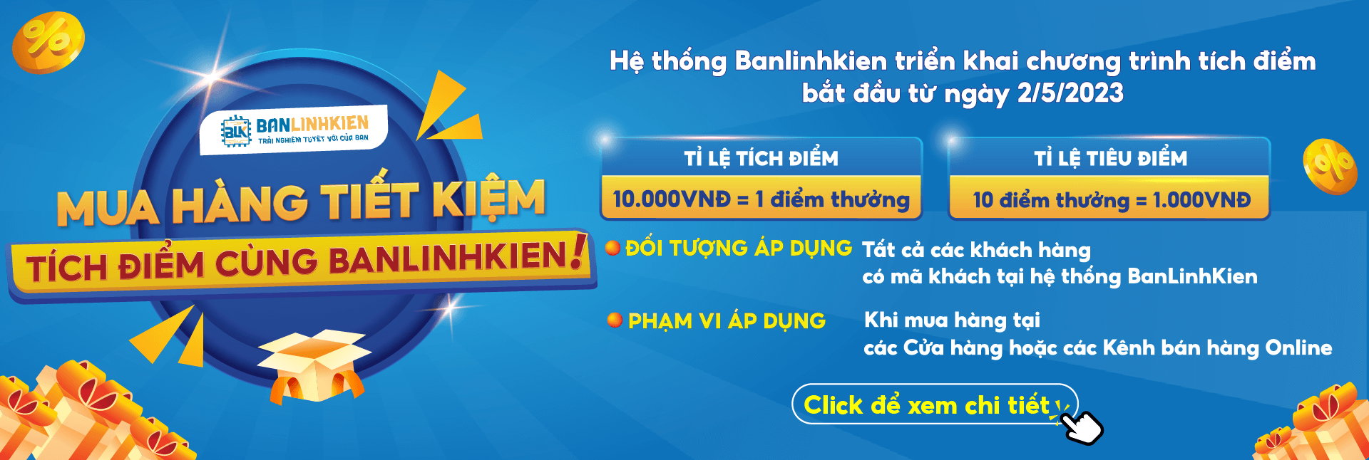 TÍCH ĐIỂM BanLinhKien 02/05/2023