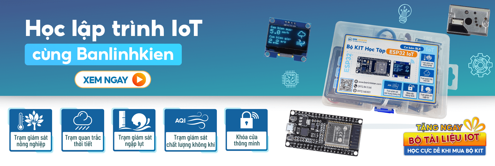 Bộ KIT ESP32 IOT