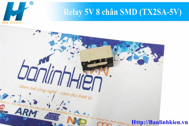 Relay 5V 8 chân SMD (TX2SA-5V)