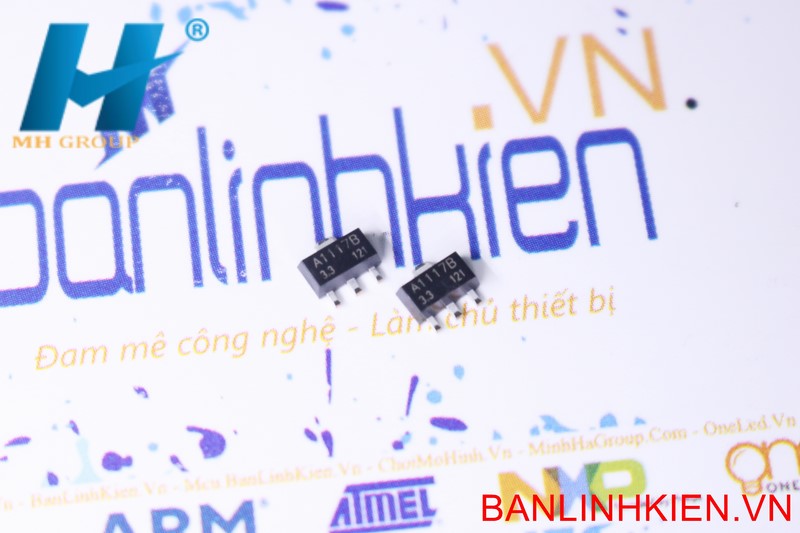 CJA1117B-3.3 SOT89 IC Nguồn 1A 3.3V