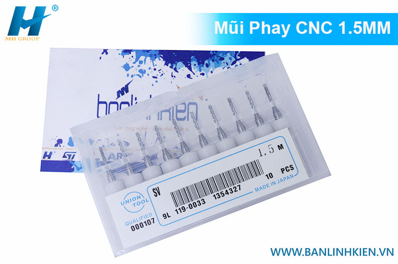 Mũi Phay CNC 1.5MM