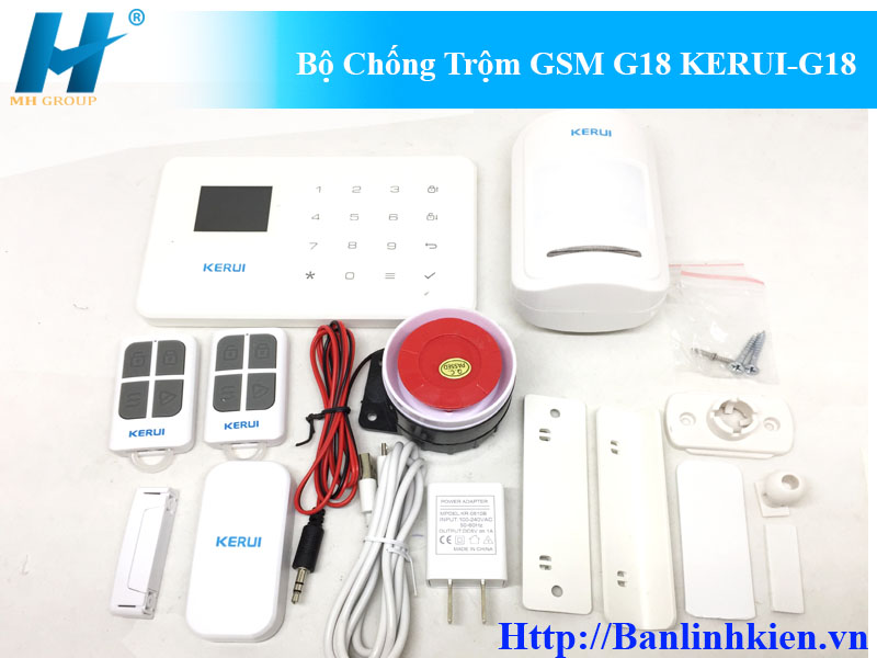 Bộ Chống Trộm GSM G18 KERUI-G18