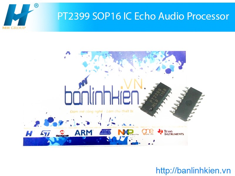 PT2399 SOP16 IC Echo Audio Processor