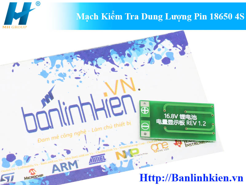 Mạch Kiểm Tra Dung Lượng Pin 18650 4S