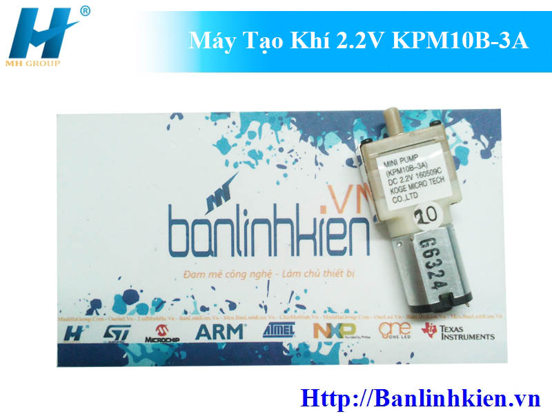 Máy Tạo Khí 2.2V KPM10B-3A